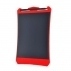 Mini Pizarra Digital Leotec Sketchboard Thick Eight Red - 8.5/21.59Cm Con Trazo Grueso - Pantalla Lcd - Lápiz Stylus Incluido - Imán Trasero