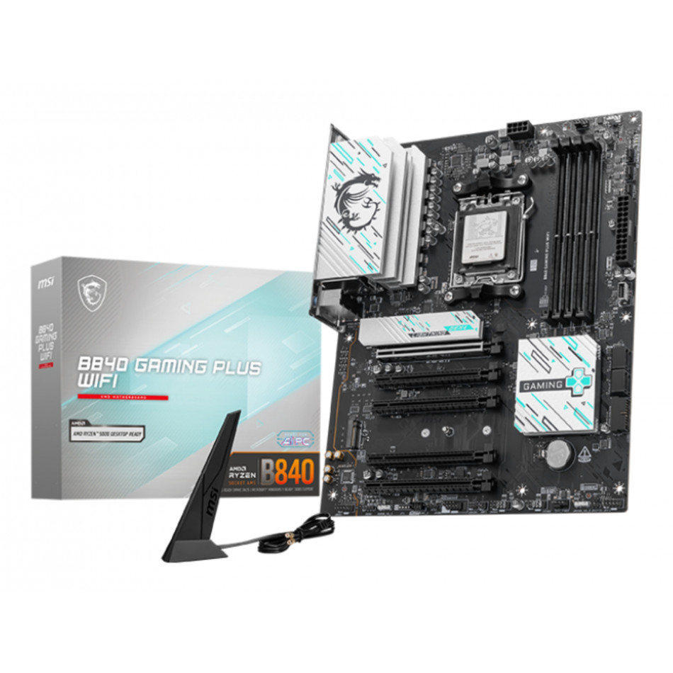 B840 GAMING PLUS WIFI placa base AMD B840 Zócalo AM5 ATX