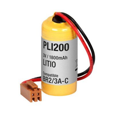 Bateria Litio 3Vdc 1400mAh con cables BR2/3A CR17335