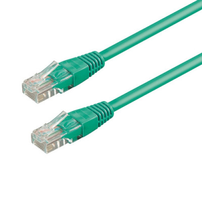 WP WPC-PAT-6U020G cable de red Verde 2 m Cat6 U/UTP (UTP)