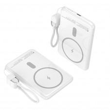 Leotec Power Bank inalámbrico 5000mAh 20W Blanco