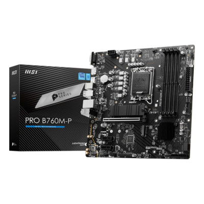 PRO B760M-P placa base Intel B760 LGA 1700 micro ATX