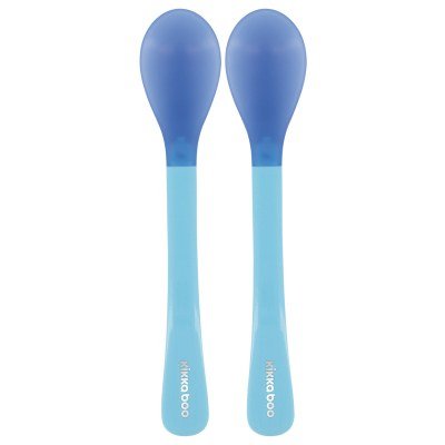 Cucharas termosensibles 2 uds Azul