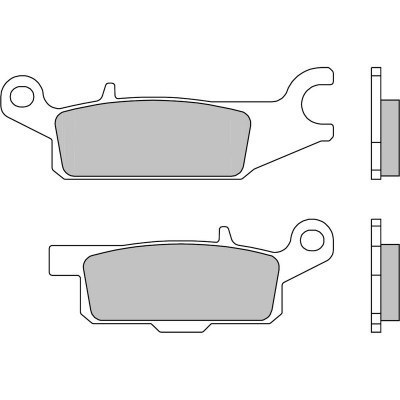 Pastillas de freno sinterizadas de competición Brembo 07YA51SX 07YA51SX