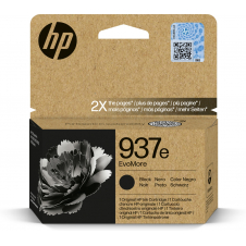 HP 937e Cartucho de Tinta Alta capacidad Original EvoMore negra