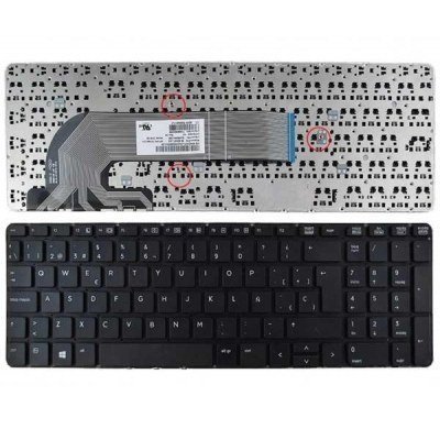 Teclado compatible para portátil HP Probook 450 g1 / 450 g0 / 455 g1 / g470 g1 / negro sin marco