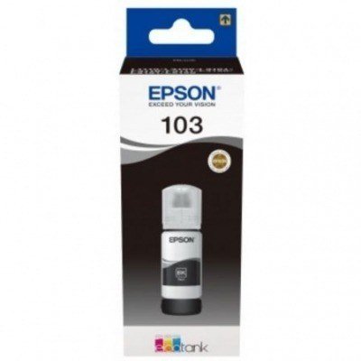 Epson 103 Negro Botella de Tinta Original - C13T00S14A10