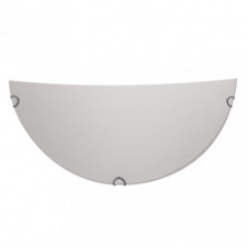 Aplique Media Luna Avis 1xe27 Blanco 25x12,5x7 Cm