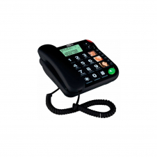 MAXCOM TELEFONO FIJO KXT480 BLACK