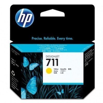 HP 711 Amarillo Cartucho de Tinta Original - CZ132A