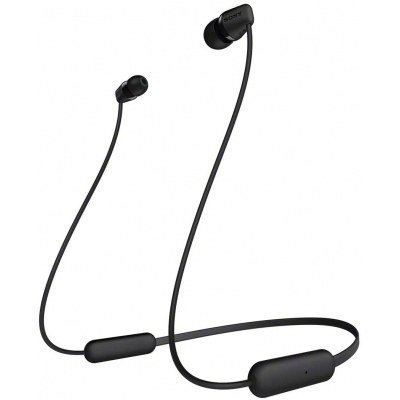 Auriculares sony wic200b - negro - inalambricos - microfono