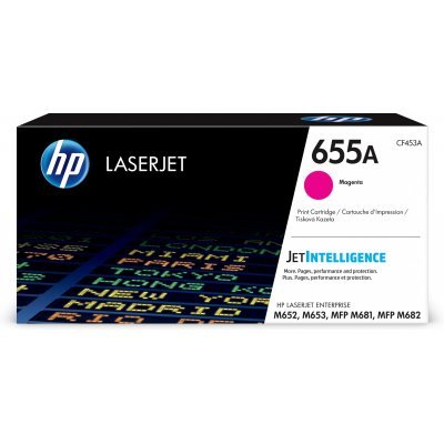 Cartucho de tóner Original LaserJet 655A magenta