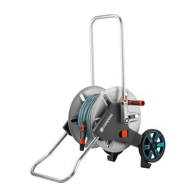 Carro de metal con manguera ø15 mm 25 m