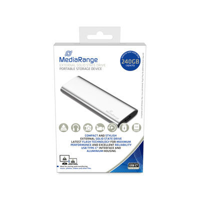 MR1101 unidad externa de estado sólido 240 GB USB Tipo C 3.2 Gen 2 (3.1 Gen 2) Plata