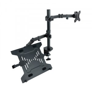 Soporte TV monitor + portátil mesa Tooq DB1200TN-B, para pantallas de 13