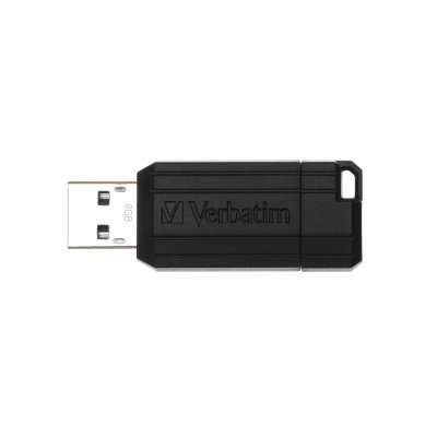 PinStripe - Unidad USB de 8 GB - Negro