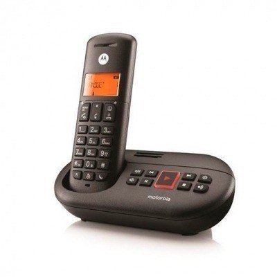 TELEFONO INALAMBRICO DECT DIGITAL MOTOROLA E211 NEGR