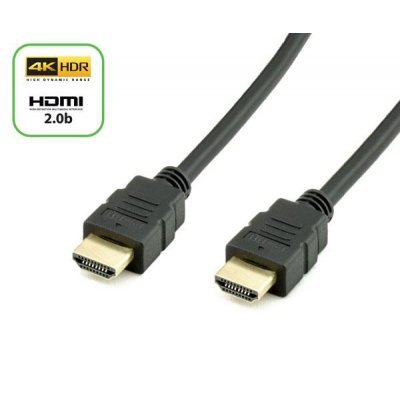 Cable HDMI V2.0 4K@60Hz 2m Gold ECO EQUIP