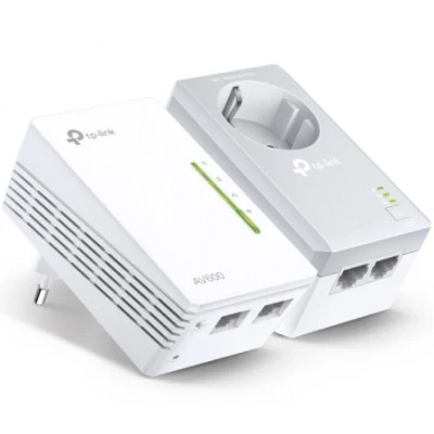 Adaptador Powerline TP-Link TL-WPA4226 KIT AV600 600Mbps/ Alcance 300m/ Pack de 2