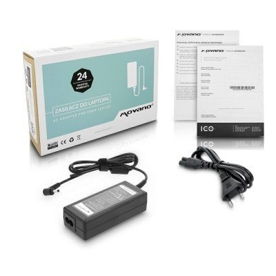 Cargador para portátil Asus 65W 19V 3.42A 4.0 mm x 1.35 mm Movano