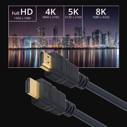Ewent Cable HDMI 2.1 8K Ethernet M/M 1.0m