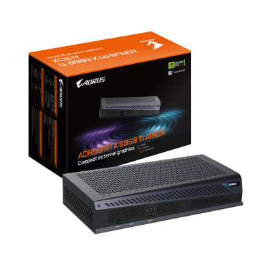 AORUS RTX 5060 Ti AI BOX Tarjeta Gráfica - 16GB GDDR7, 128bit, PCI-E 5.0, 2572MHz Frecuencia del núcleo, 3 x DP 2.1, 1 x HDMI 2.1, GV-N506TIXEB-16GD
