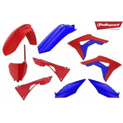 Kit de plástica Polisport CRF250/450R 18-19 Rojo / Azul 90791