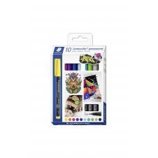 Staedtler Lumocolor permanent pen 318 marcador permanente Amarillo 1 pieza(s)