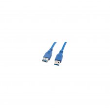 CABLE ALARGADOR LANBERG USB 3.0 MACHO A USB 3.0 HEMBRA 1.8M AZUL CA-US3E-10CC-0018-B
