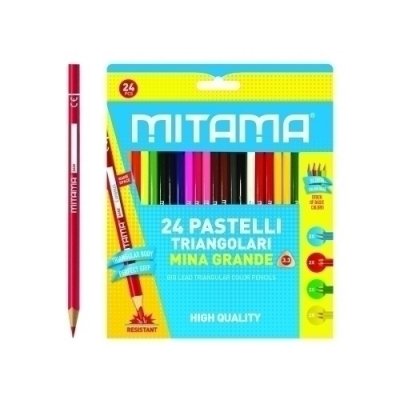 LAPICES COLOR MITAMA TRIANG.C/24