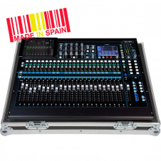 Maleta Profesional Allen & Heath®QU24 Plata