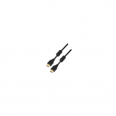 CABLE AISENS HDMI BLINDADO ORO MACHO A HDMI BLINDADO ORO MACHO DOBLE FERRITA 1.8M NEGRO A119-0098