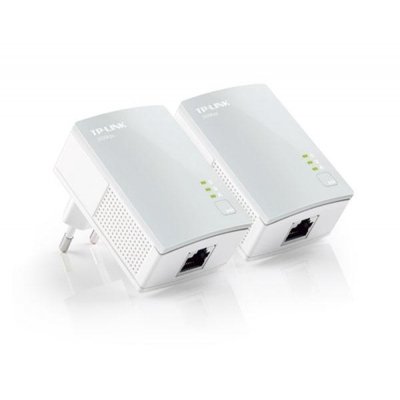Adaptador Powerline TPLink TL-PA4010Kit 600Mbps/ Alcance 300m/ Pack de 2