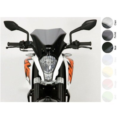 Pantalla MRA Racing, transparente, Duke125/200/390 11-14 4025066144648