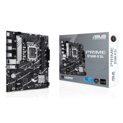 PRIME B760M-R D4 Intel B760 LGA 1700 micro ATX