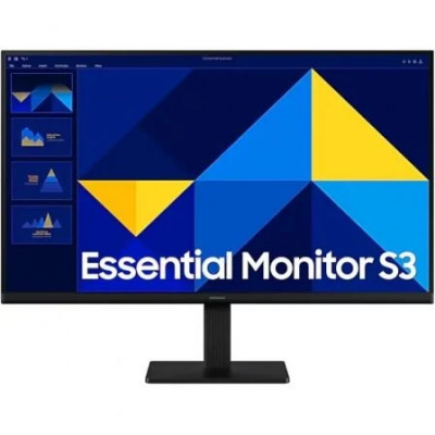 Monitor Profesional Samsung Essential Monitor S3 S27D304GAU/ 27/ Full HD/ Negro