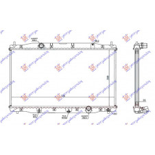 RADIATOR 2.2 CDTi DIESEL MANUAL (398x726x26) (NRF)