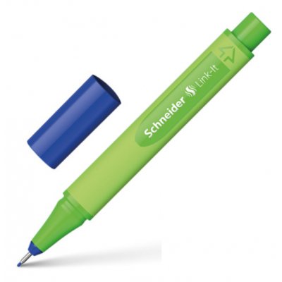 Link-It rotulador de punta fina Azul 10 pieza(s)