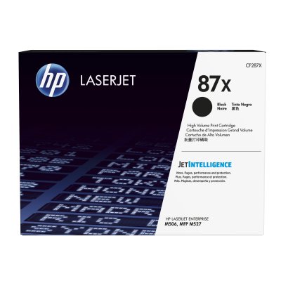 Cartucho de tóner original LaserJet 87X de alta capacidad negro