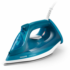 Philips 3000 series plancha a vapor Suela de cerámica 2400 W Azul