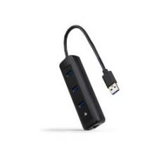 Hub Nanocable Usb3.0 a 3Usb-A/1RJ45 Negro (10.16.4604)