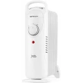 Radiador de aceite Orbegozo Junior RO 1020, 1.000 W, 7 elementos, termostato regulable, blanco