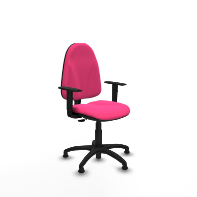 Algarra CP similpiel rosa brazos 1D base poliamida topes