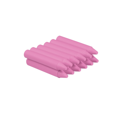 Jovi Estuche de 12 Ceras - No Manchan - No Huelen - Resistentes - Deslizan Bien - Faciles de Afilar - Desarrollan Motricidad Fina - Color Rosa