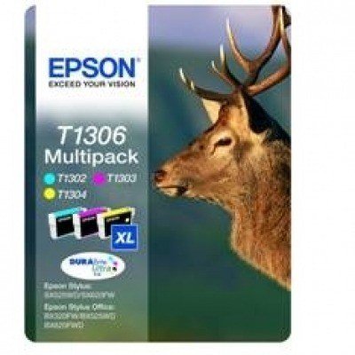 Cartucho tinta epson t130640 multipack stylus sx525wd - 620fw - b42wd - 525wd - 625fwd - ciervo