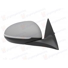 RETROVISOR ELECTRICO CALEFACTABE IMPRIMADO (INTERMITENTE) (10H7P) (CRISTAL ASFERICO)