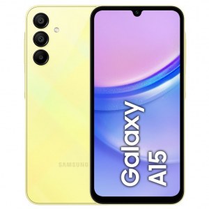 Teléfono móvil Samsung A15 4/128 6,5 YELOW