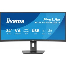 iiyama ProLite XCB3494WQSU-B1 pantalla para PC 86,4 cm (34