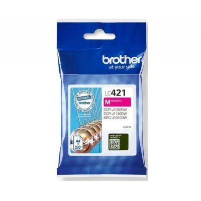 Brother LC421 Magenta Cartucho de Tinta Original - LC421M