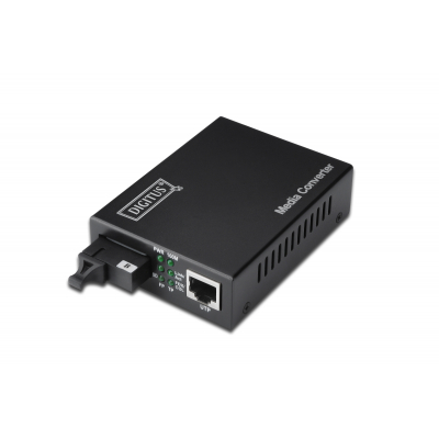 Convertidor de medios Bidireccional Fast Ethernet RJ45 / SC